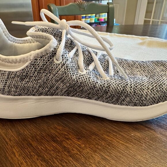 Adidas Womens Size 10 Cloudfoam Pure Gray Running Shoes Sneakers - Picture 8 of 10